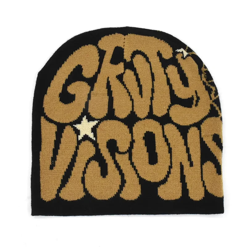 2025 New Knitting Beanies Hat Men Women Paragraph Quality Cap Mea Culpa Y2K Warm Fashion Hundred Take Cold Cap for Women Hats