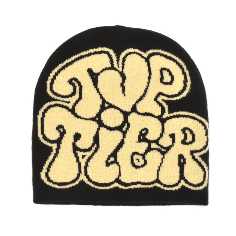 2025 New Knitting Beanies Hat Men Women Paragraph Quality Cap Mea Culpa Y2K Warm Fashion Hundred Take Cold Cap for Women Hats
