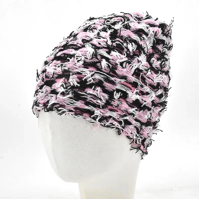 2025 New Knitting Beanies Hat Men Women Paragraph Quality Cap Mea Culpa Y2K Warm Fashion Hundred Take Cold Cap for Women Hats