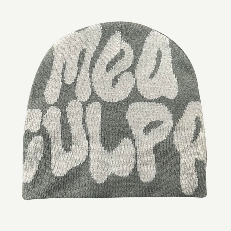 2025 New Knitting Beanies Hat Men Women Paragraph Quality Cap Mea Culpa Y2K Warm Fashion Hundred Take Cold Cap for Women Hats