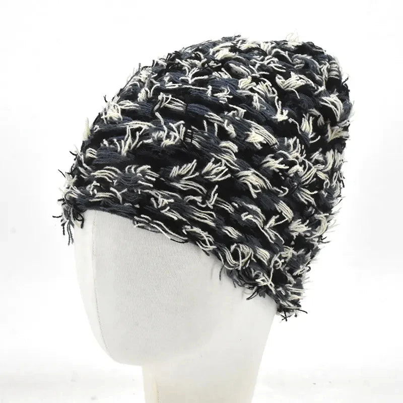 2025 New Knitting Beanies Hat Men Women Paragraph Quality Cap Mea Culpa Y2K Warm Fashion Hundred Take Cold Cap for Women Hats