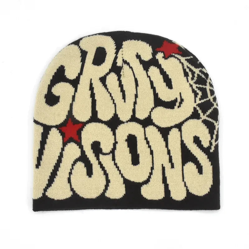 2025 New Knitting Beanies Hat Men Women Paragraph Quality Cap Mea Culpa Y2K Warm Fashion Hundred Take Cold Cap for Women Hats